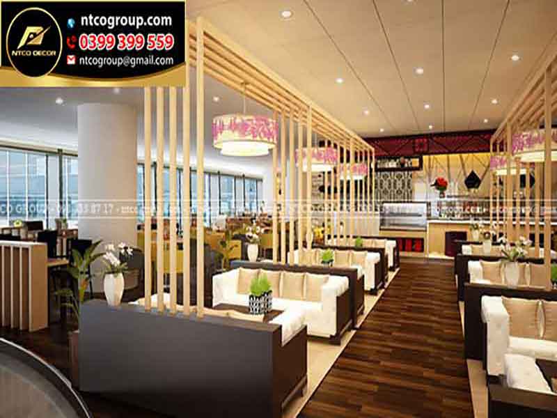 Thiết kế quán trà sữa đẹp ở Tây Ninh